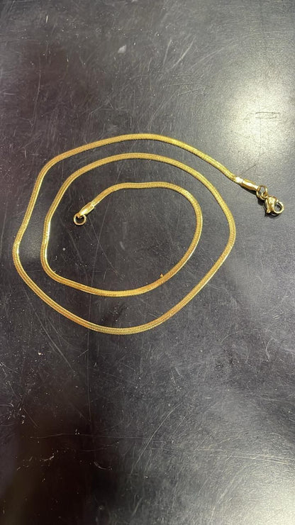 Golden Chain Snake Bracelet